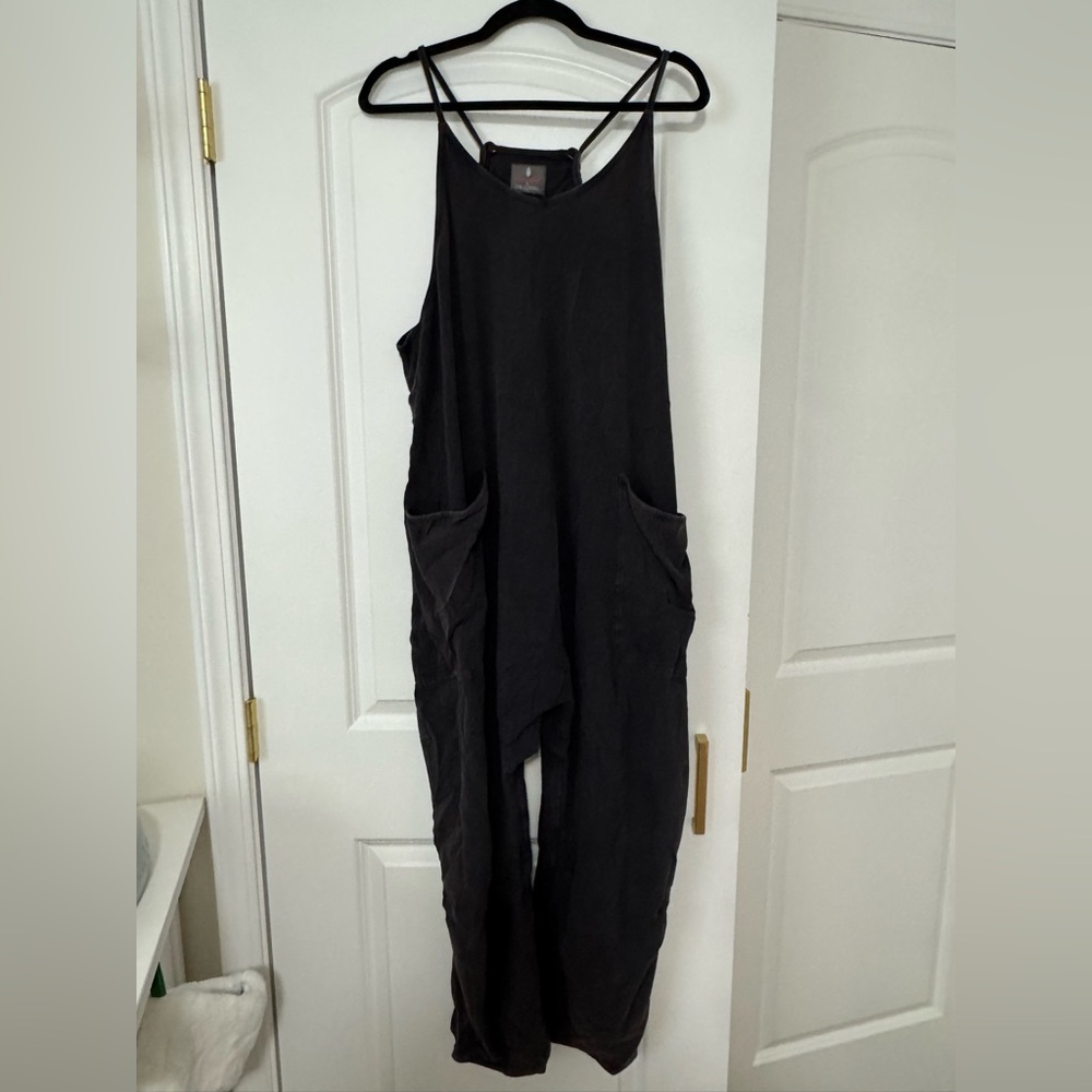 Free People Black Jumpsuit